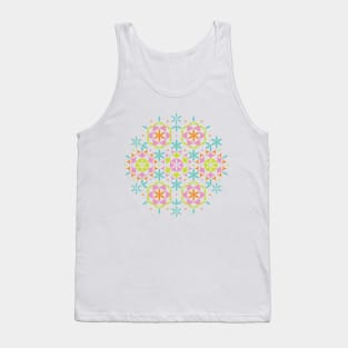 Colorful Flower of life Tank Top